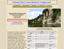 Tablet Screenshot of chimneyrocks.com